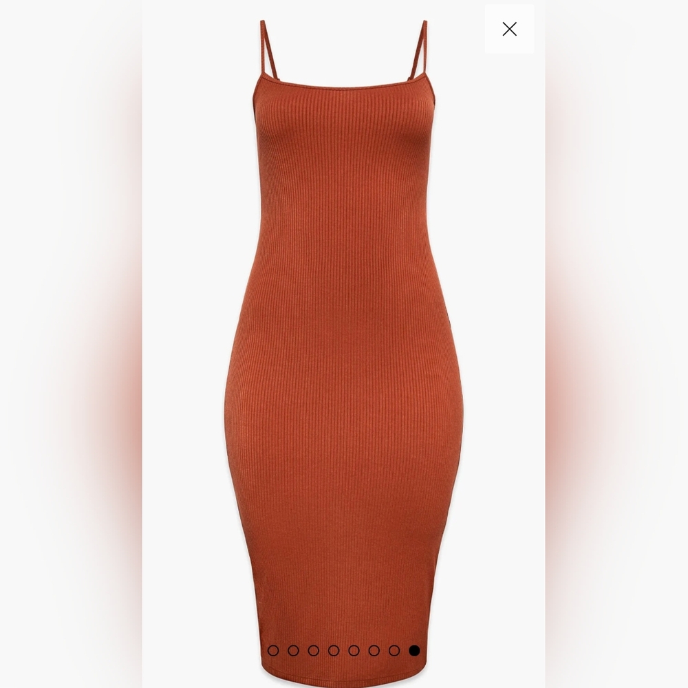 SavagexFenty Rib Midi Dress